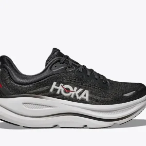 HOKA Bondi 9 Black Vermillion