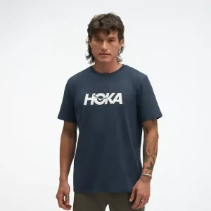 HOKA Core Logo Graphic Tee Varsity Navy