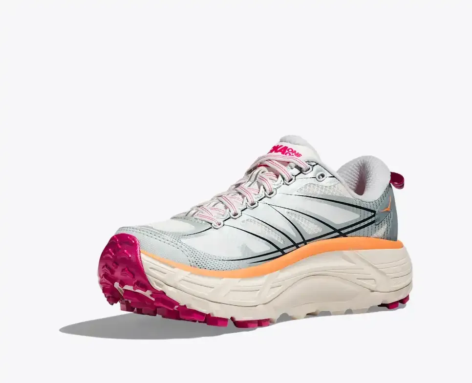 HOKA Mafate Speed 2 White Ice Flow