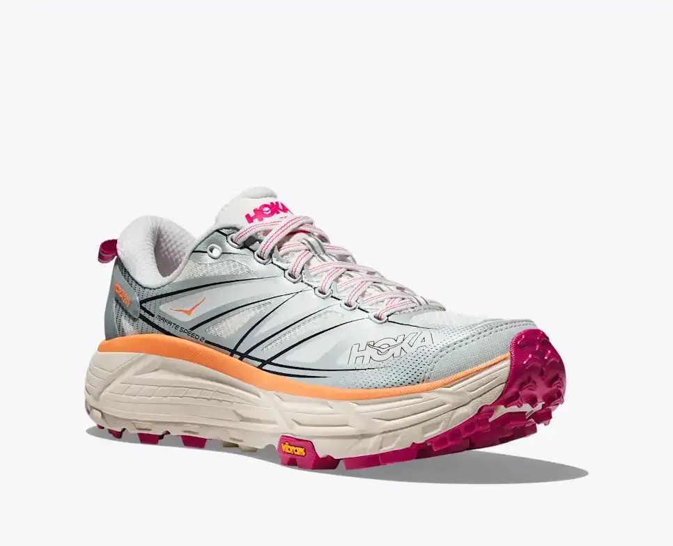 HOKA Mafate Speed 2 White Ice Flow