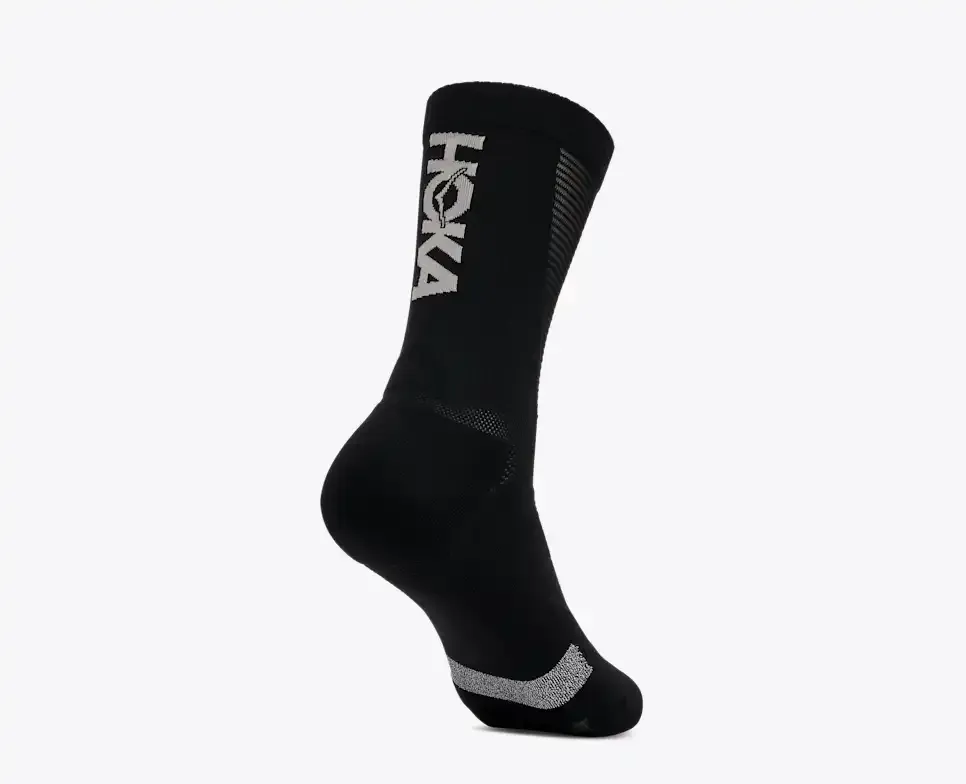 HOKA Race Day Crew Sock Black