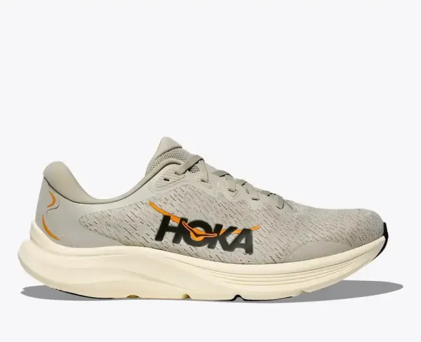 HOKA Solimar 2 Oyster Mushroom Vintage Yellow