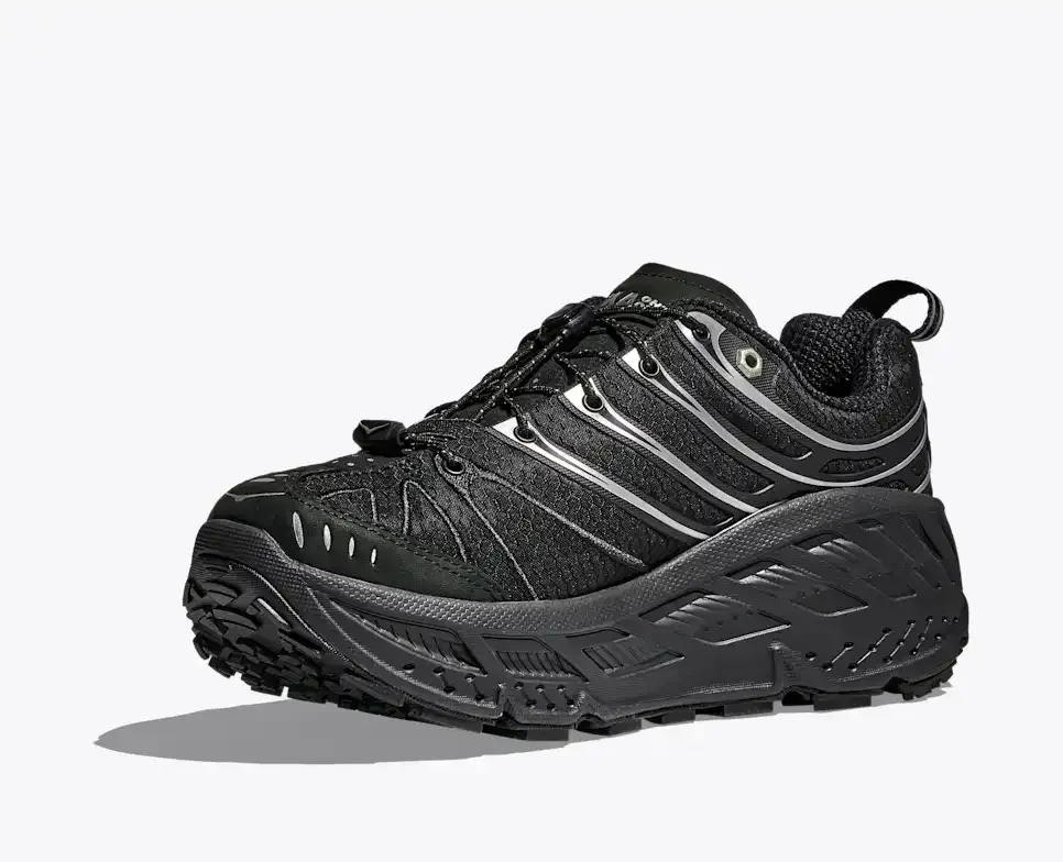 HOKA Stinson EVO GORE-TEX Black Silver