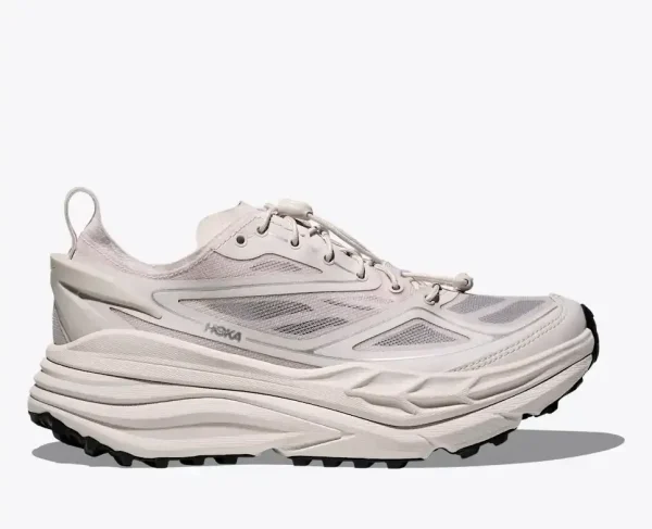 HOKA Stinson One7 Grout Silver