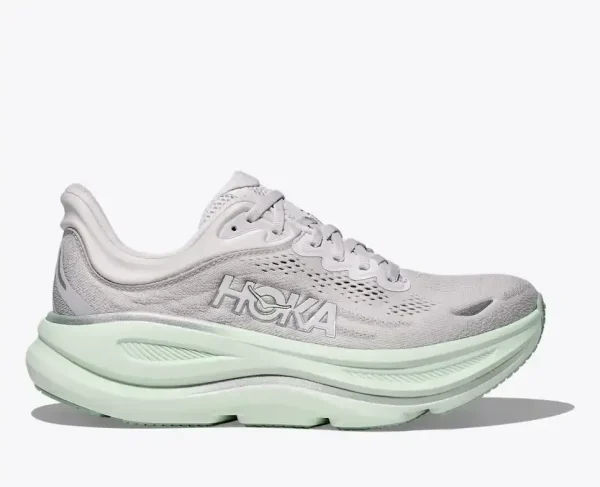 HOKA Bondi 9 Cosmic Grey Sea Glass (Women's)