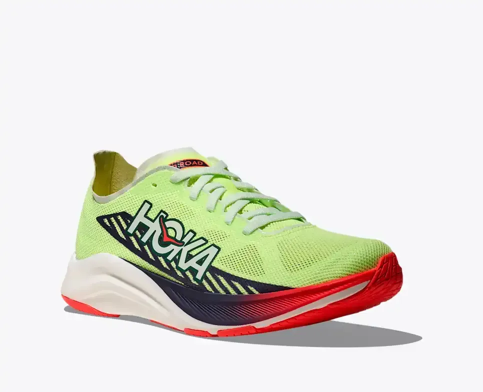HOKA Cielo Road Neon Yuzu Squid Ink