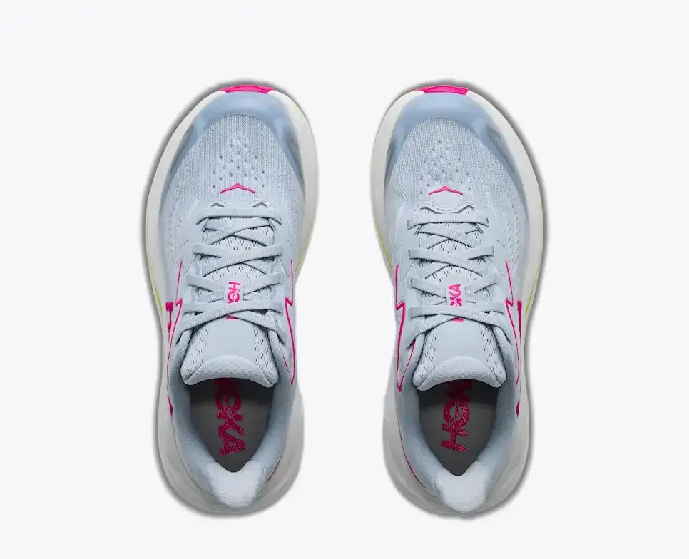 HOKA Clifton 10 Overcast Neon Dragonfruit (GS)