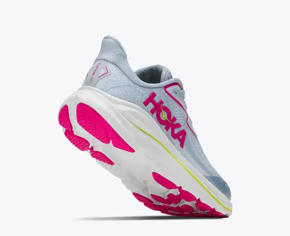 HOKA Clifton 10 Overcast Neon Dragonfruit (GS)