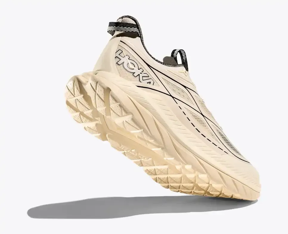 HOKA Mach Remastered Eggshell Asphalt Grey
