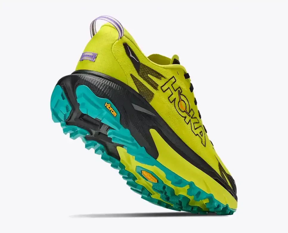 HOKA Mafate 5 Black HOKA Citrus