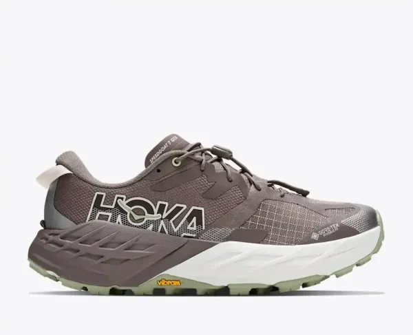 HOKA Speedgoat 7 GORE-TEX® Pebble Grey Alabaster (Women's)