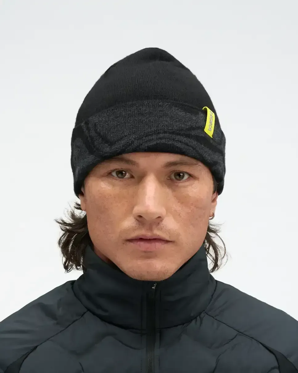 HOKA Winter Beanie Black