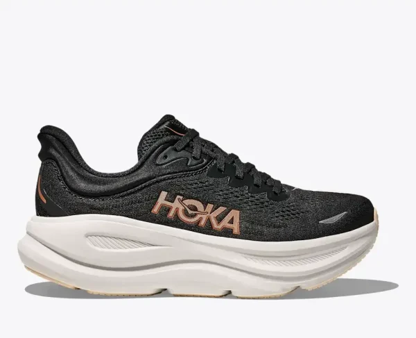 HOKA Bondi 9 Black Rose Gold (Women's)