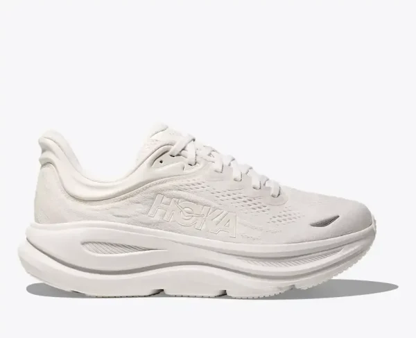 HOKA Bondi 9 Triple White (Women's)
